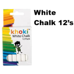 Khoki White Chalk 12's